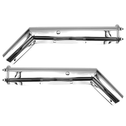 27" Stainless Steel Angled Mud Flap Hanger Bracket for semi truck