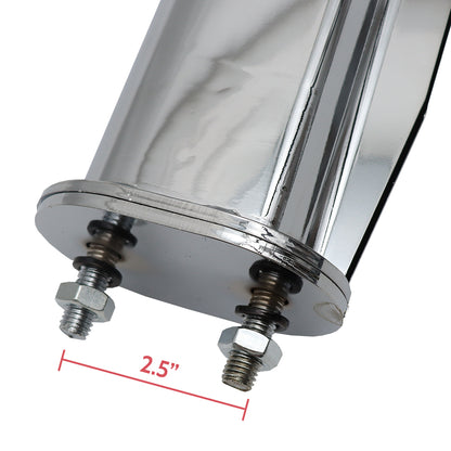 27" Stainless Steel Angled Mud Flap Hanger Bracket for semi truck
