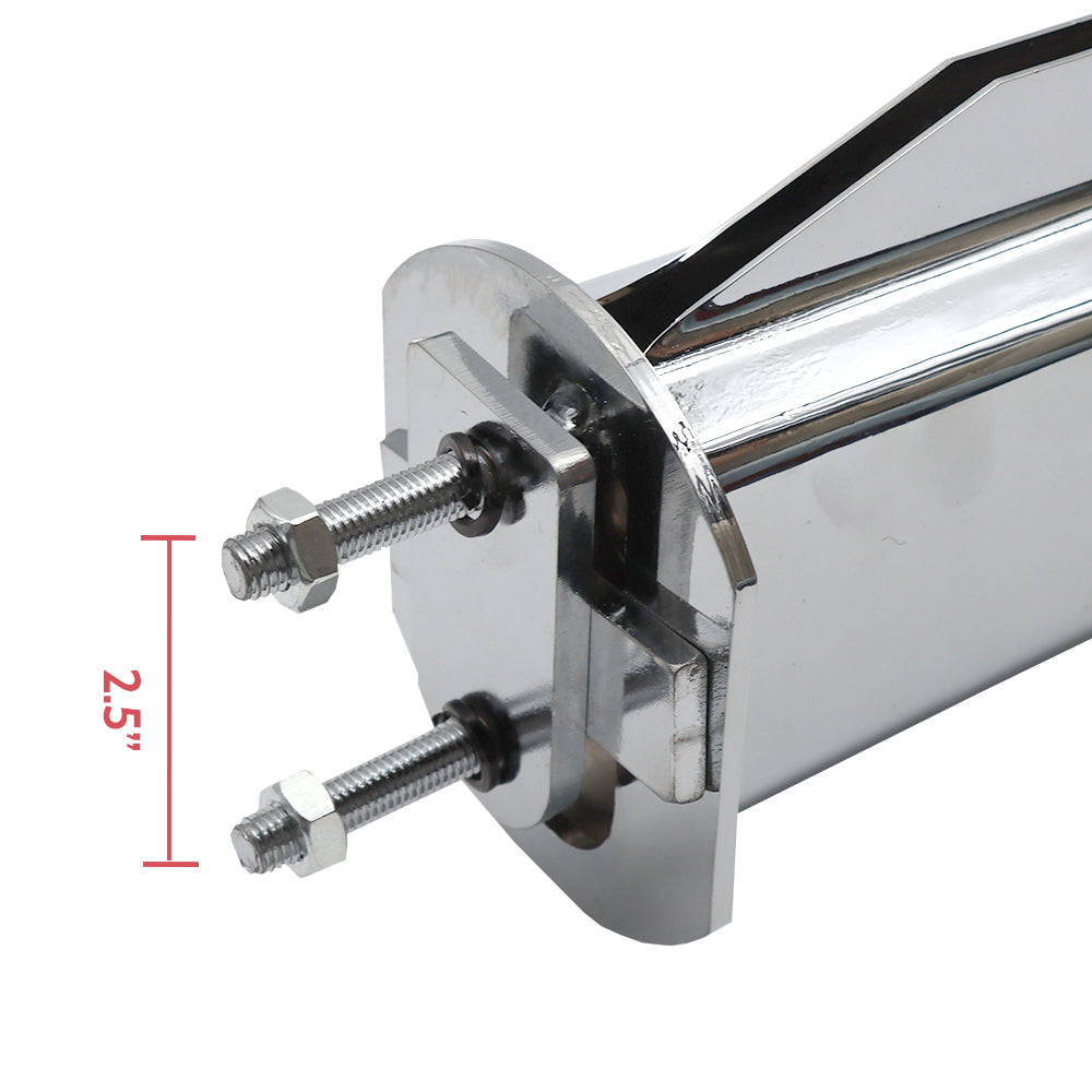 30" Stainless Steel Mud Flap Hanger, 30" Stainless Steel Straight Spring Loaded Mud Flap Hanger
