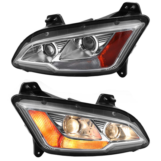 Ensemble de phares halogènes compatible avec Peterbilt 579 2022+