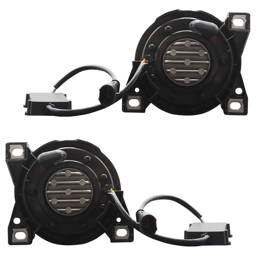 LED Fog Lights Compatible With Peterbilt Kenworth T660 2008-2019