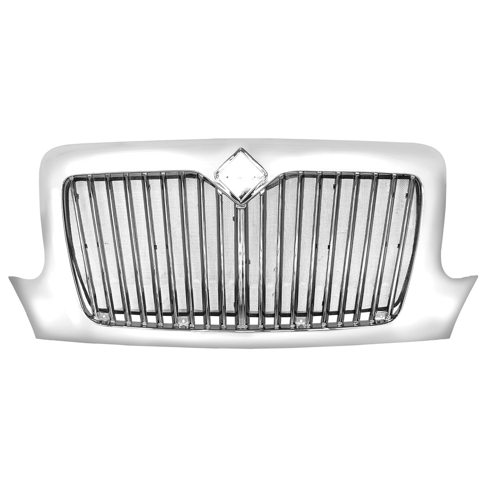 Chrome Grille With Bug Screen Fit For International DuraStar 4200/4300/4400 2002-2019