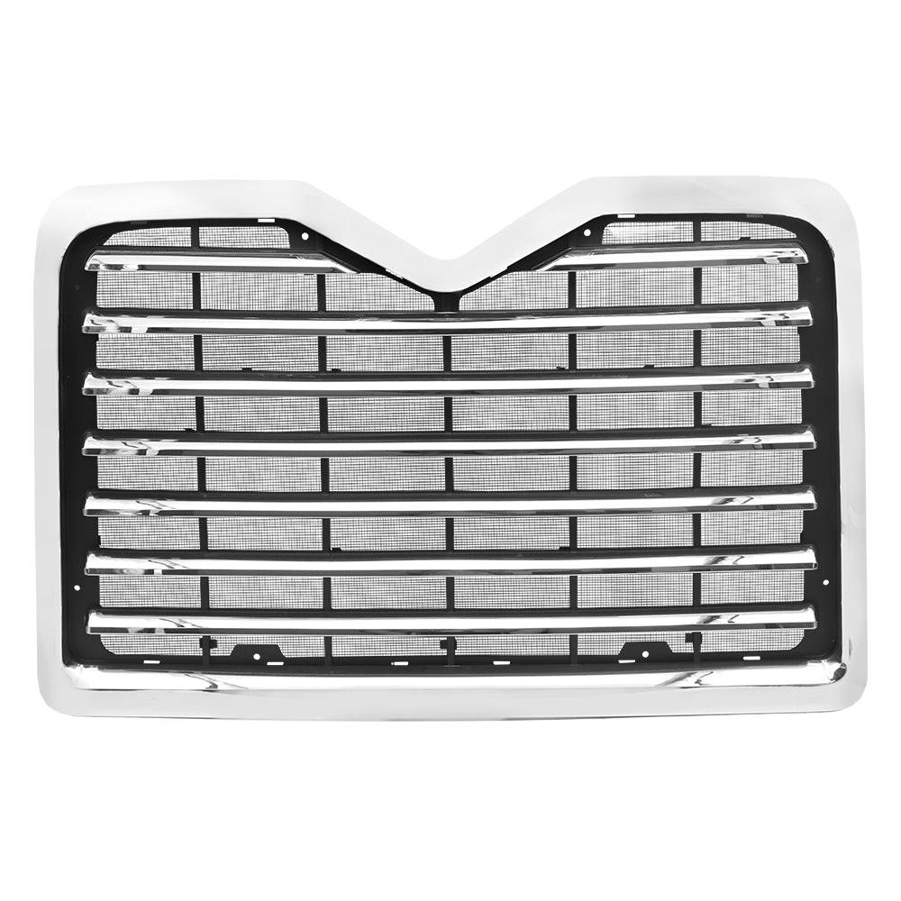 Chrome Front Grille With Bug Screen Fit For Mack Vision CX/CXN 1998-2018