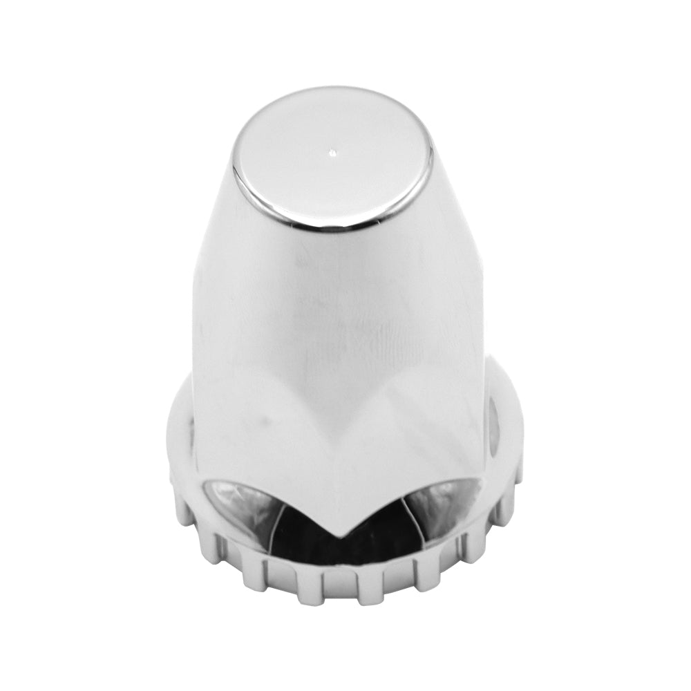 Chrome Wheel Hub Covers 2 7/8" Compatible With Semi Truck 60Pcs Screw 33mm