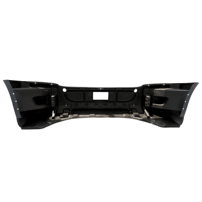 Pare-chocs avant complet compatible avec Freightliner Cascadia 2008-2016 sans trous de phares antibrouillard Noir