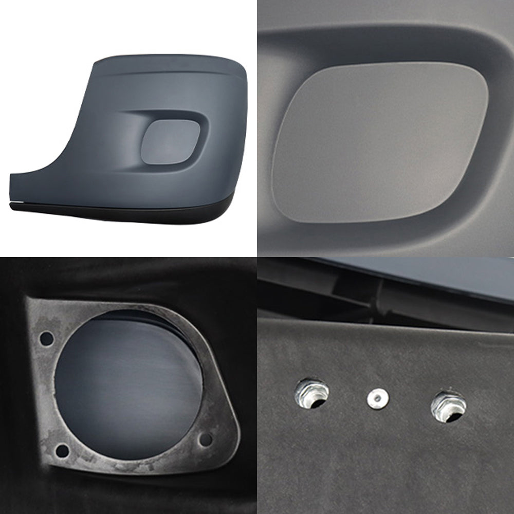 Conner Bumper Without Fog Light Hole Compatible With Freightliner Cascadia 2008-2017 Driver Side