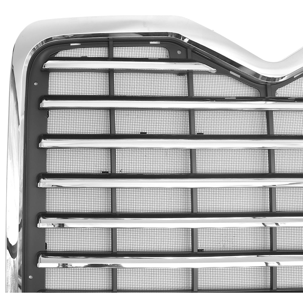 Chrome Front Grille With Bug Screen Fit For Mack Vision CX/CXN 1998-2018