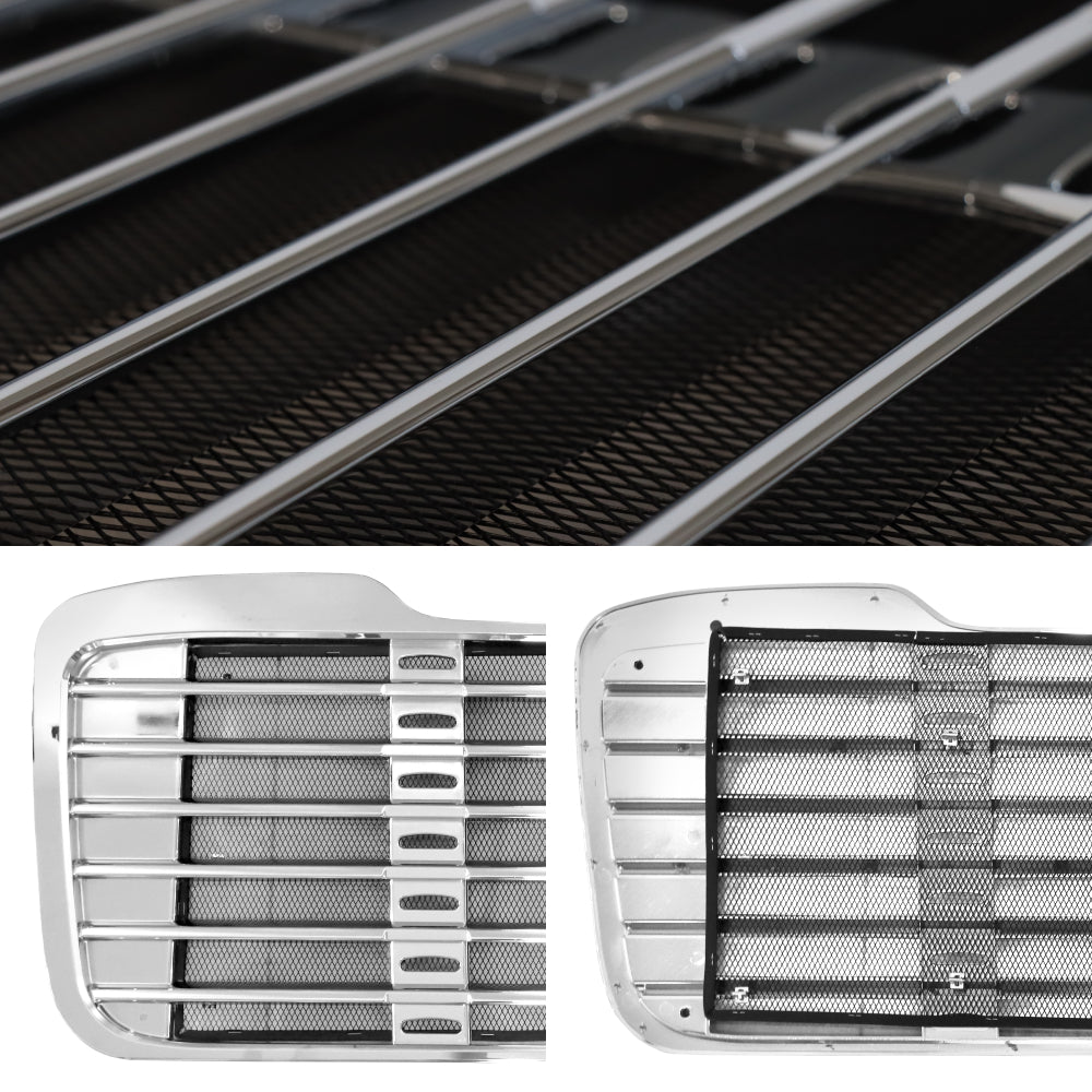 Compatible avec les camions Freightliner M2 2003-2015, calandre avant entièrement chromée
