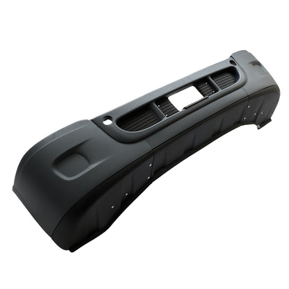 Pare-chocs avant complet compatible avec Freightliner Cascadia 2008-2016 sans trous de phares antibrouillard Noir