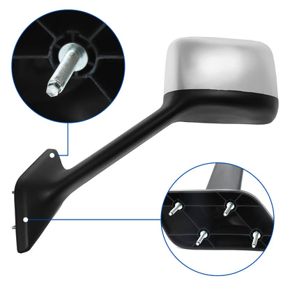 Hood Mirrors Chrome for INTERNATIONAL Harvester LT625 2018+