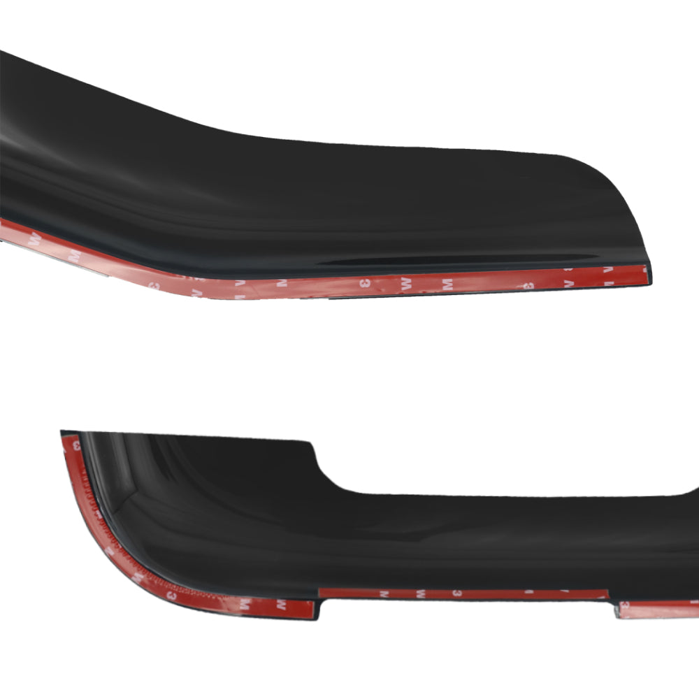 Window Rain Guard Deflectors Compatible With Freightliner Cascadia 2018+