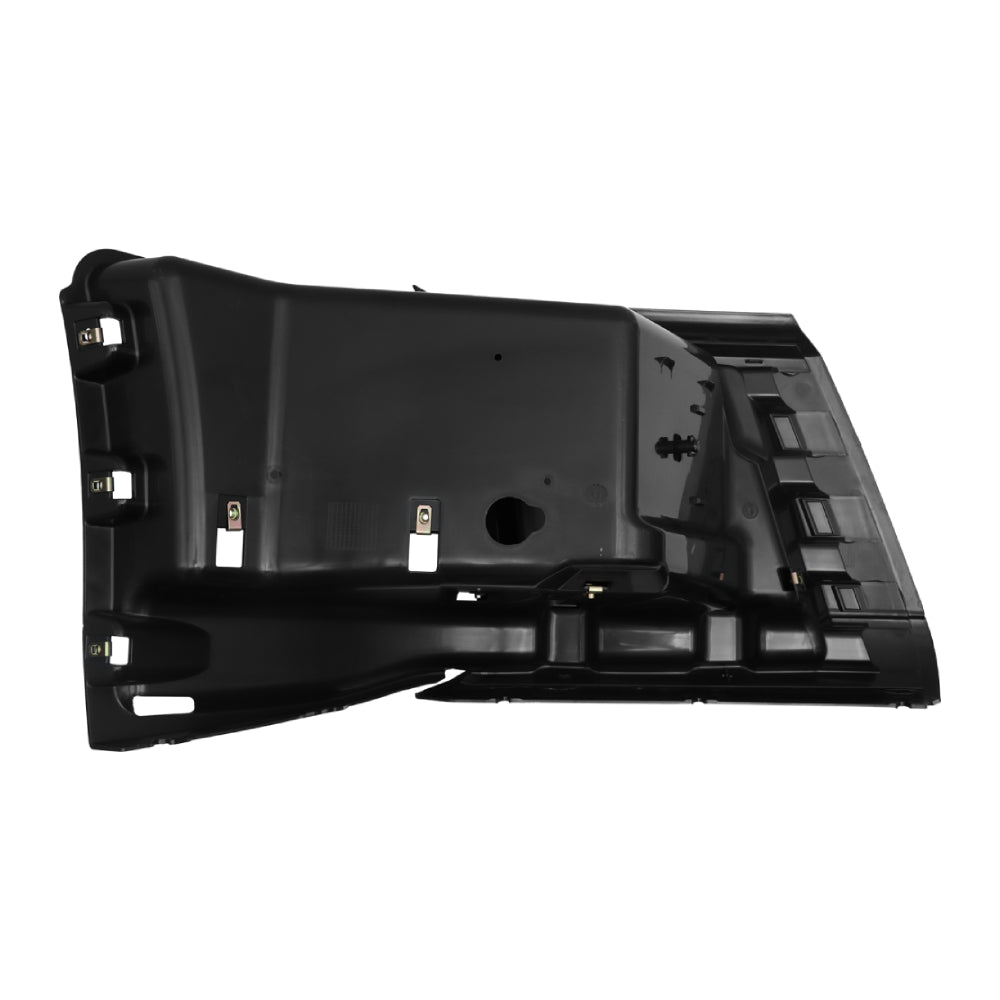 Black Corner Side Bumper Compatible With 2018+ Volvo VNL With Fog Light Hole Left Driver Side