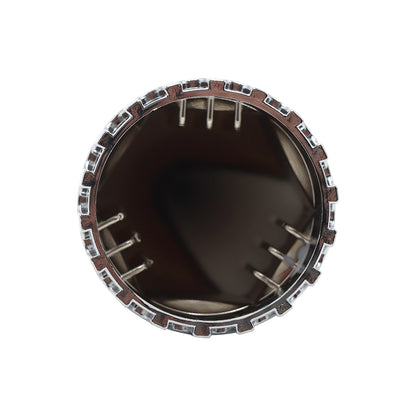 Chrome Spiked Wheel Hub Covers 4 3/4" Compatible With Semi Truck 60Pcs Push 33mm
