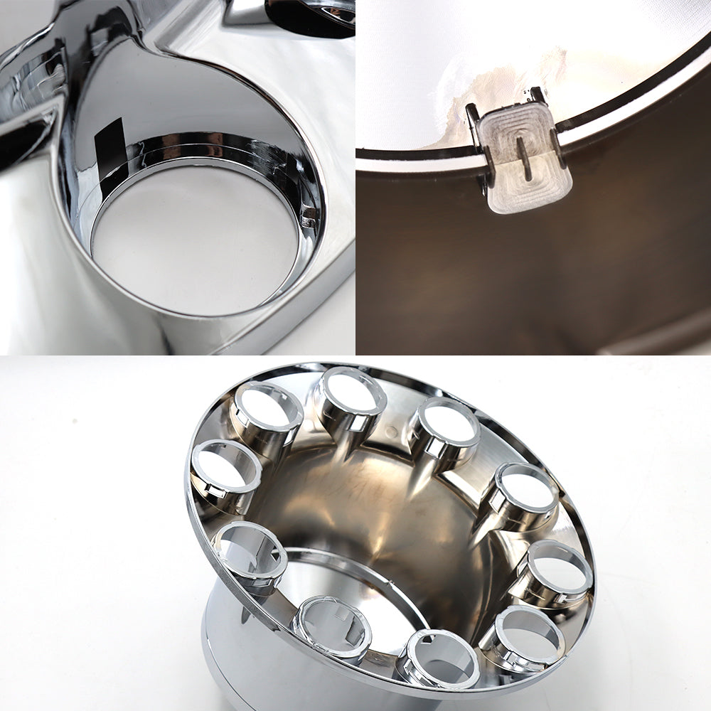 Hub Covers Kit 2 Front and 4 Rear Include Hub Caps