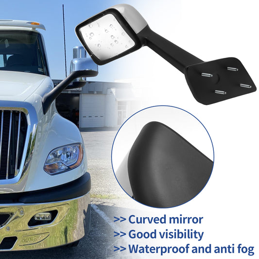 Hood Mirrors Chrome for INTERNATIONAL Harvester LT625 2018+