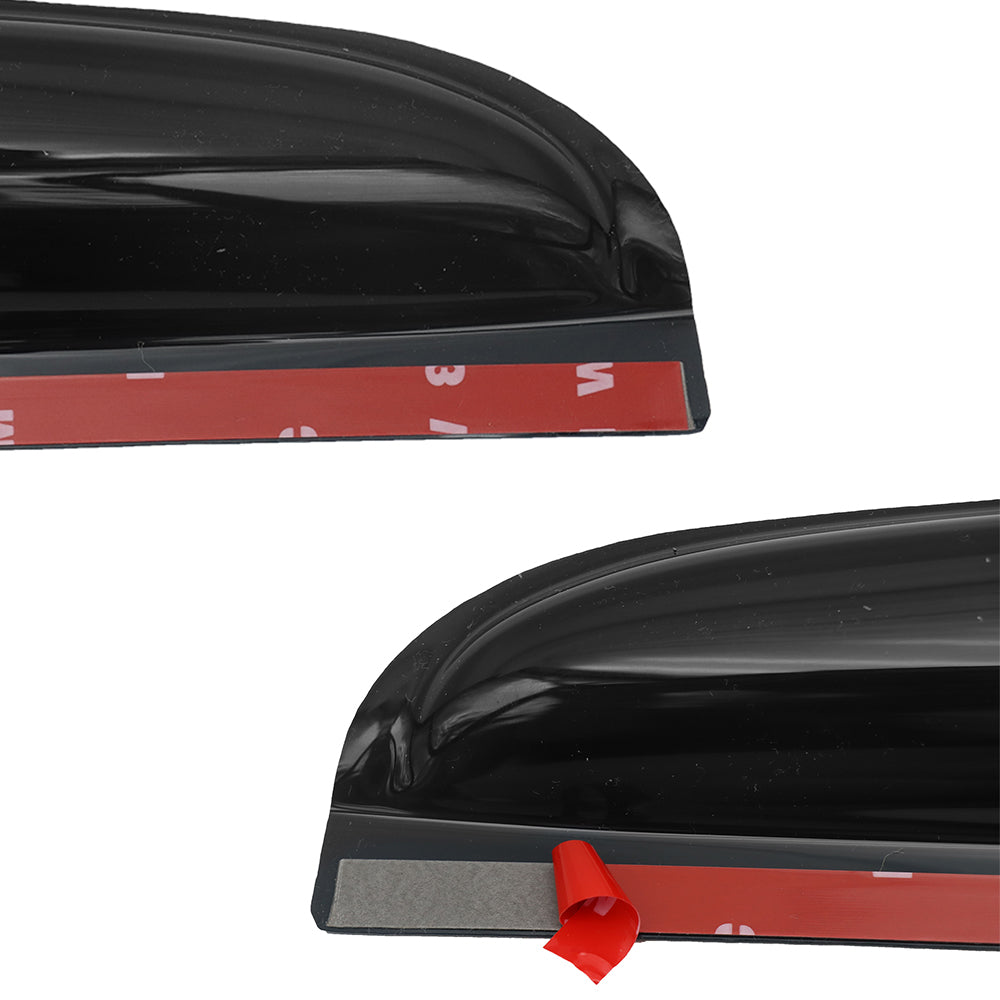 Rain Guard for Kenworth C500/W900/T800, Window Rain Guard Deflectors Compatible With Kenworth C500/W900/T800 1984-2008