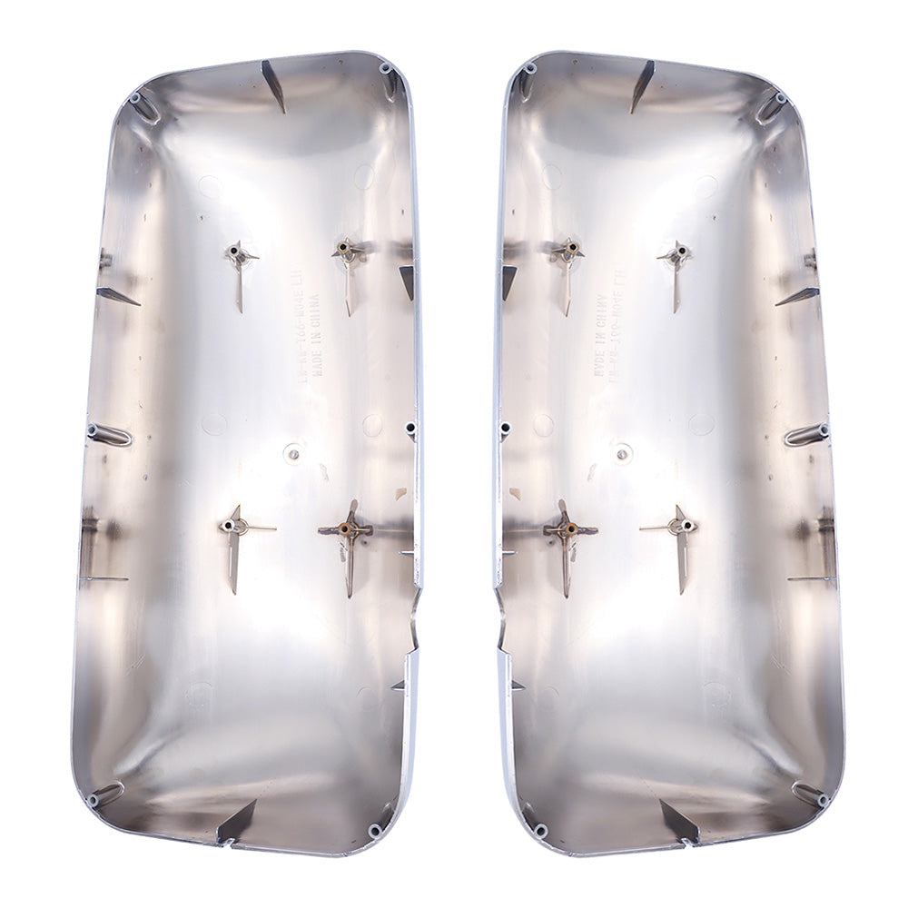 Door Mirror Covers for Kenworth T660, Chrome Door Mirror Covers Compatible With Kenworth T660 2008-2019