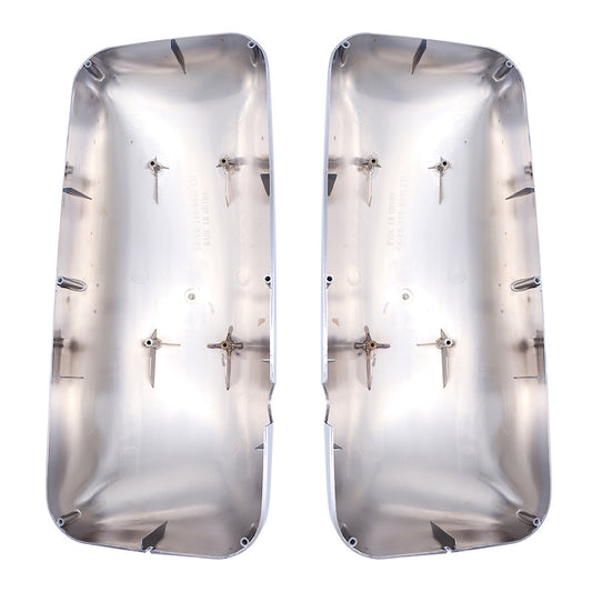 Door Mirror Covers for Kenworth T660, Chrome Door Mirror Covers Compatible With Kenworth T660 2008-2019
