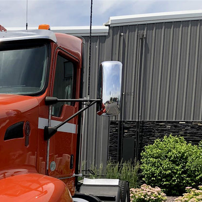 Door Mirror Covers for Kenworth T660, Chrome Door Mirror Covers Compatible With Kenworth T660 2008-2019