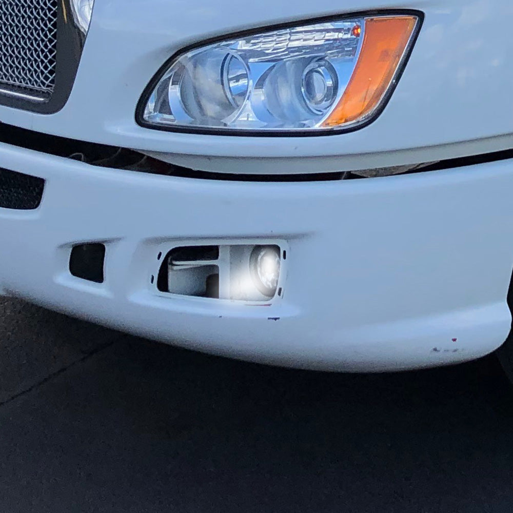 Fog Lamp for Kenworth T660 2008-2015 Peterbilt 579/587 Fog lights Assembly 2Pcs