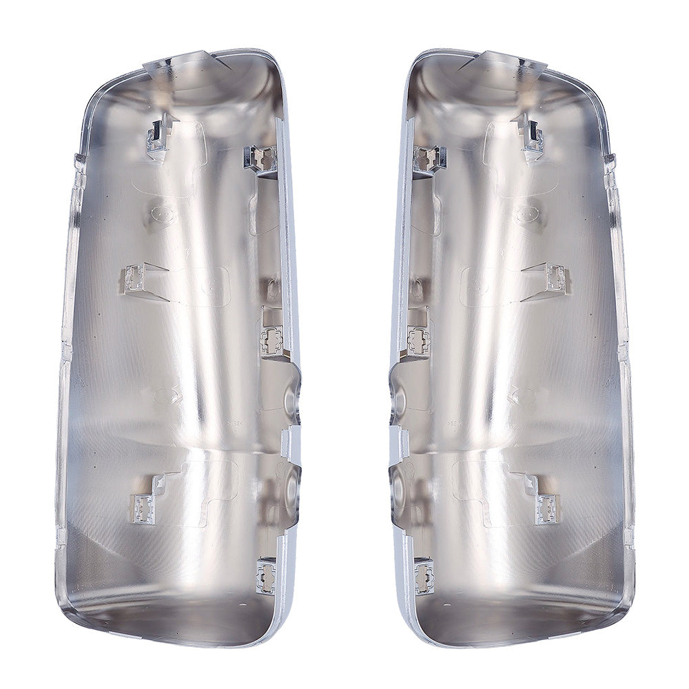 Door Mirror Covers for Kenworth T680, Chrome Door Mirror Covers Fit for Kenworth T680 2013-2021
