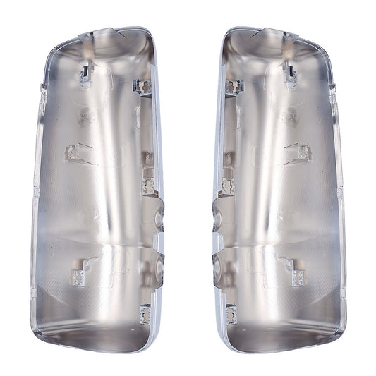 Door Mirror Covers for Kenworth T680, Chrome Door Mirror Covers Fit for Kenworth T680 2013-2021