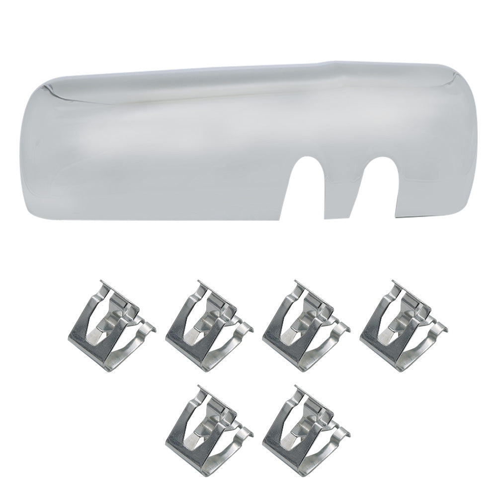 Door Mirror Covers for Kenworth T680, Chrome Door Mirror Covers Fit for Kenworth T680 2013-2021