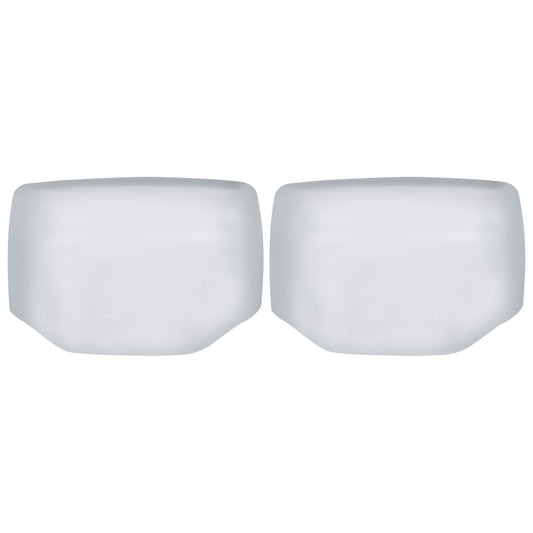 Hood Mirror Covers for Kenworth T680, Chrome Hood Mirror Covers Fit for Kenworth T680 2013-2021
