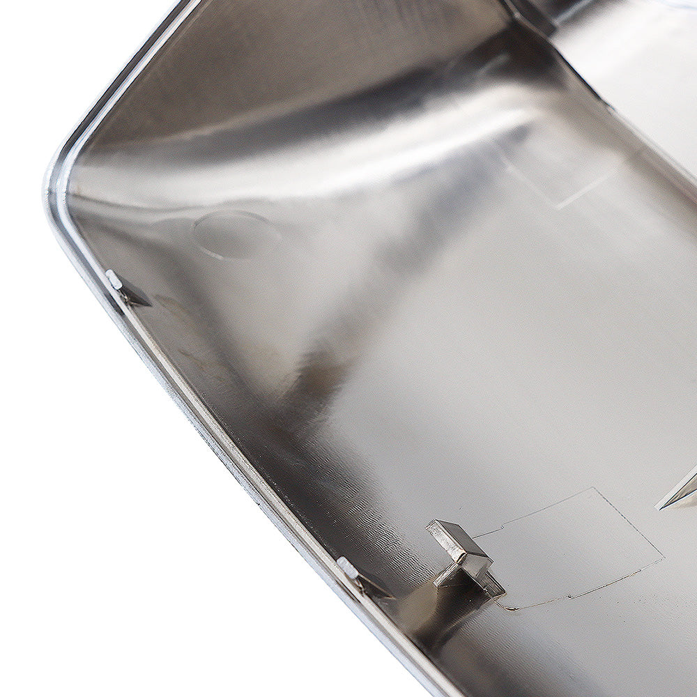 Hood Mirror Covers for Kenworth T680, Chrome Hood Mirror Covers Fit for Kenworth T680 2013-2021