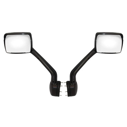 Hood Mirrors for Kenworth T680 2013-2021, Black Hood Mirrors Fit for Kenworth T680 2013-2020