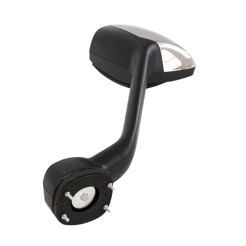 Chrome Hood Mirrors Compatible With Kenworth T680 & Peterbilt 579/587