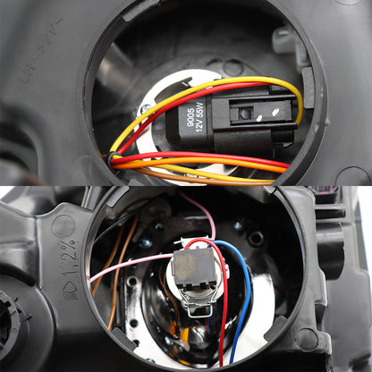 Headlights for Kenworth T680 2013-2021, Chrome Headlights Included Bulbs Compatible With Kenworth T680 2013-2021