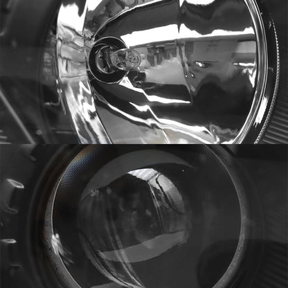 Headlights for Kenworth T680 2013-2021, Black Headlights Included Bulbs Fit for Kenworth T680 2013-2021