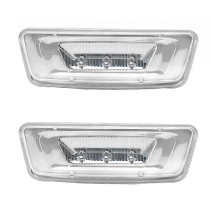 Compatible avec les feux de gabarit et clignotants latéraux Kenworth & Peterbilt 2 pièces
