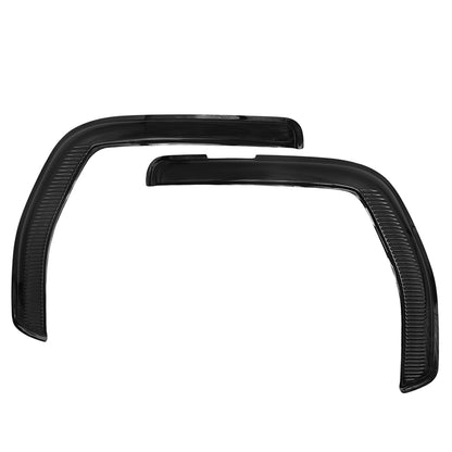 Window Rain Guard Deflectors Compatible With Kenworth T680 2013-2021
