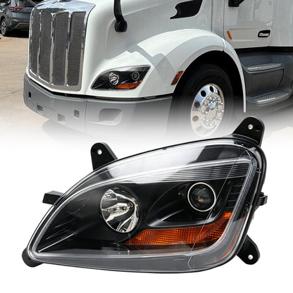 Ensemble de phares halogènes compatible avec Peterbilt 579 587