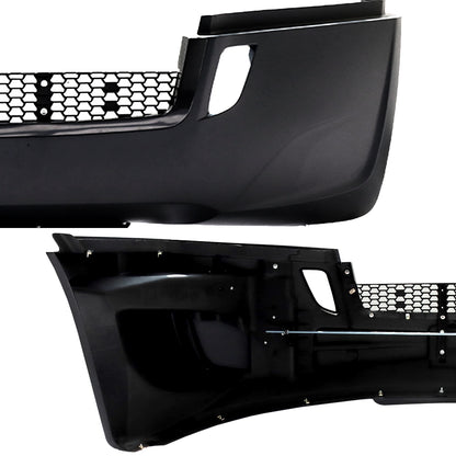 Bumper Assembly Without Fog Light Holes Compatible With Freightliner Cascadia 2018+