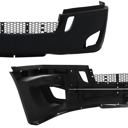 Bumper Assembly With Fog Light Holes Compatible With Freightliner Cascadia 2018+