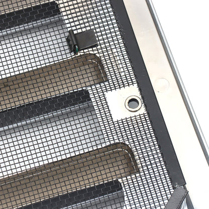 Chrome Front Grille With Bug Screen Fit For Mack Vision CX/CXN 1998-2018