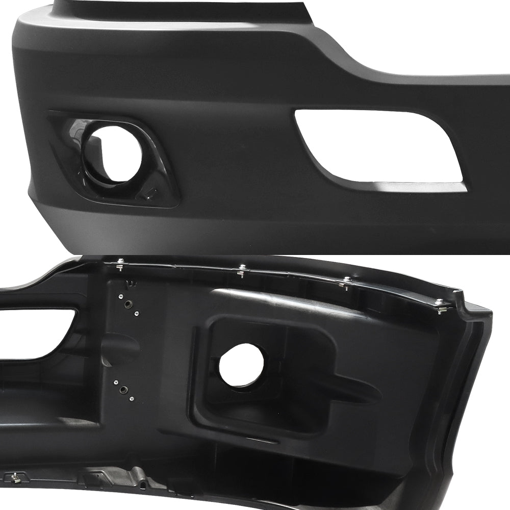 Bumper Assembly With Fog Light Holes Compatible With Kenworth T680 2013-2021