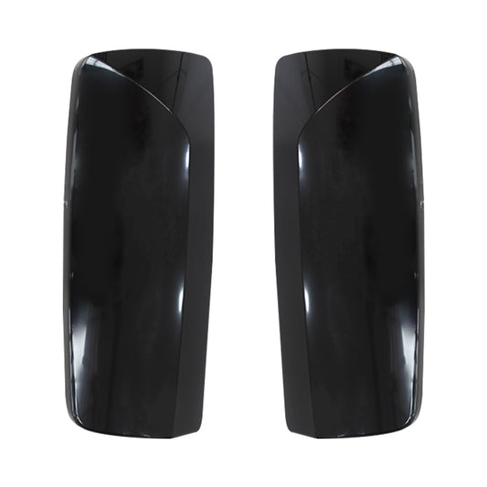 Door Mirror Covers for Volvo VNL/VNM, Black Door Mirror Covers Compatible With Volvo VNL/VNM 2004-2017 2Pcs