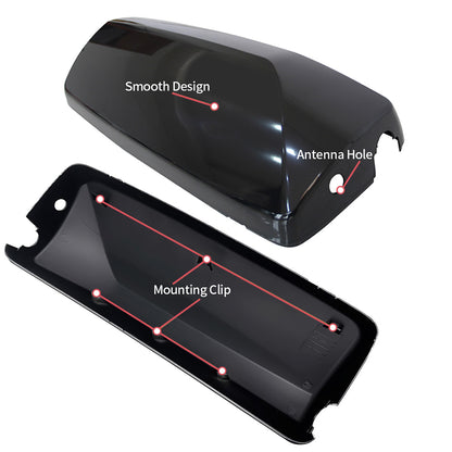 Compatible avec les couvre-rétroviseurs noirs Volvo VNL/VNM (2 pièces)