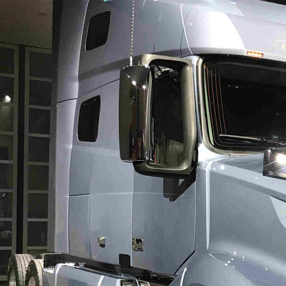 Compatible avec les couvre-rétroviseurs noirs Volvo VNL/VNM (2 pièces)