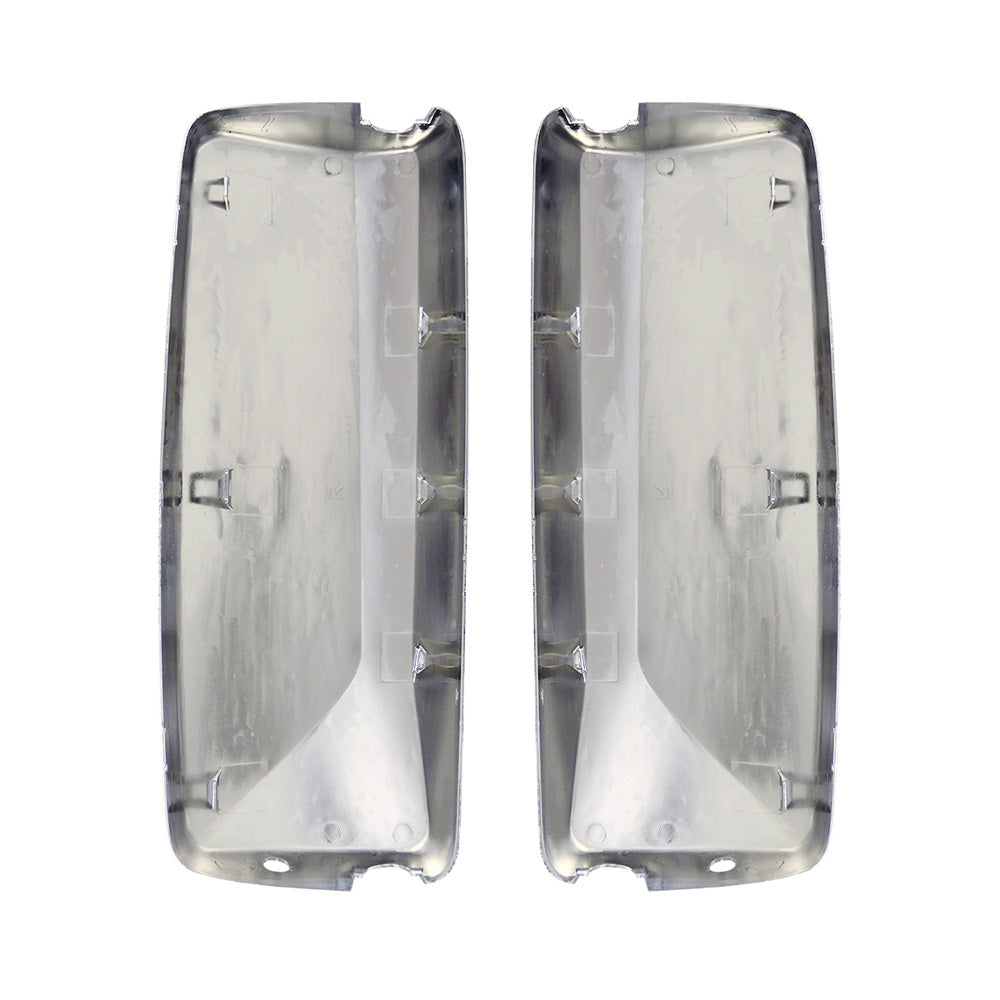 Chrome Door Mirror Covers For VNL/VNM 2004-2017 2Pcs