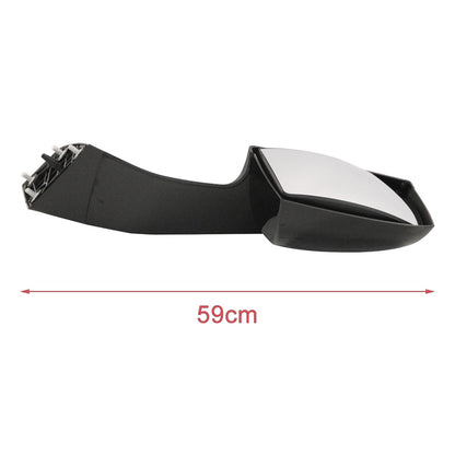 Hood Mirrors for Volvo VNL 2004-2017, Black Hood Mirrors Fit for Volvo VNL 2004-2017