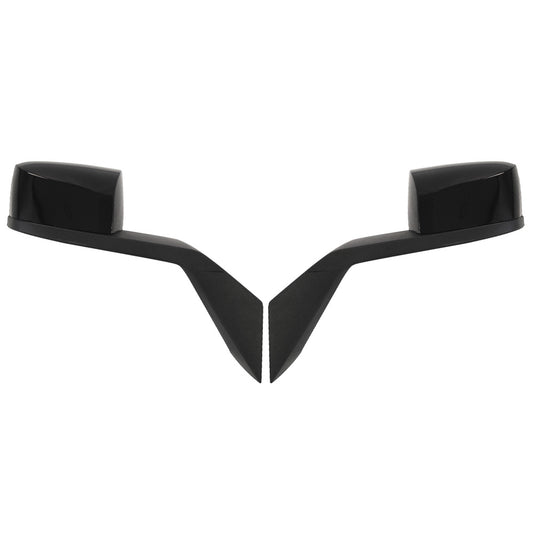 Hood Mirrors for Volvo VNL 2004-2017, Black Hood Mirrors Fit for Volvo VNL 2004-2017