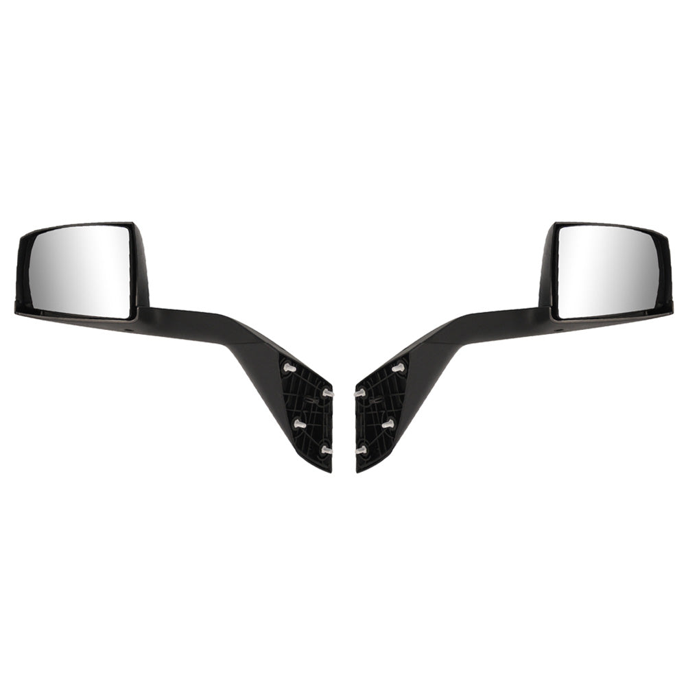 Hood Mirrors for Volvo VNL 2004-2017, Black Hood Mirrors Fit for Volvo VNL 2004-2017