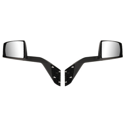 Hood Mirrors for Volvo VNL 2004-2017, Black Hood Mirrors Fit for Volvo VNL 2004-2017