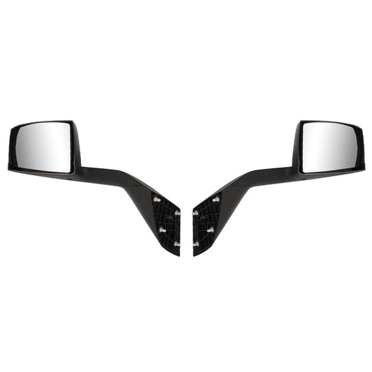 Hood Mirrors for Volvo VNL 2004-2017, Black Hood Mirrors Fit for Volvo VNL 2004-2017