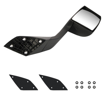 Hood Mirrors for Volvo VNL 2004-2017, Black Hood Mirrors Fit for Volvo VNL 2004-2017